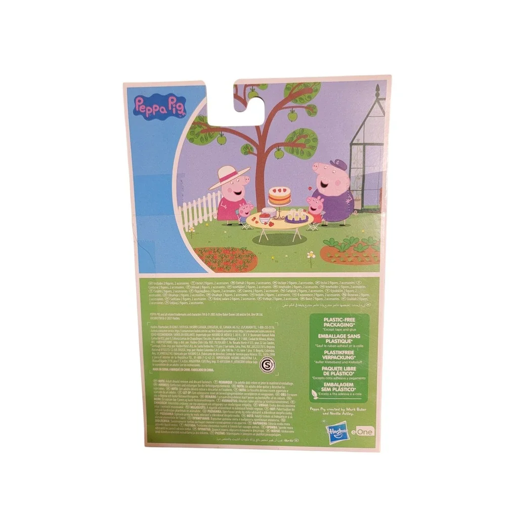 Peppa Pig Peppa's Garden Surprise Toy Figure New Plastic Free‎ Packaging